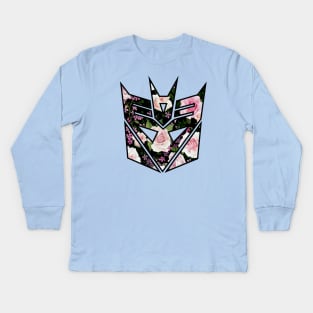 Floral Cons Kids Long Sleeve T-Shirt